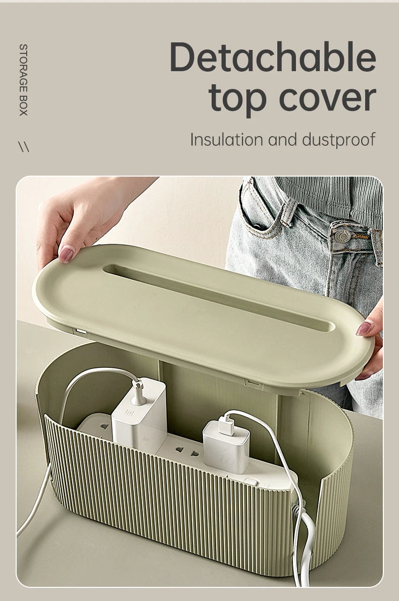 Nordic Plug Board Storage Box