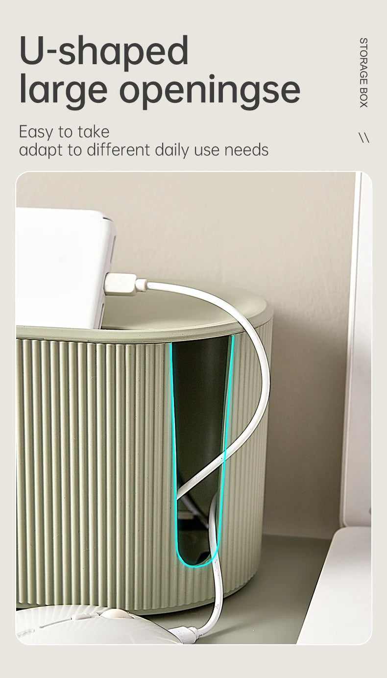 Nordic Plug Board Storage Box