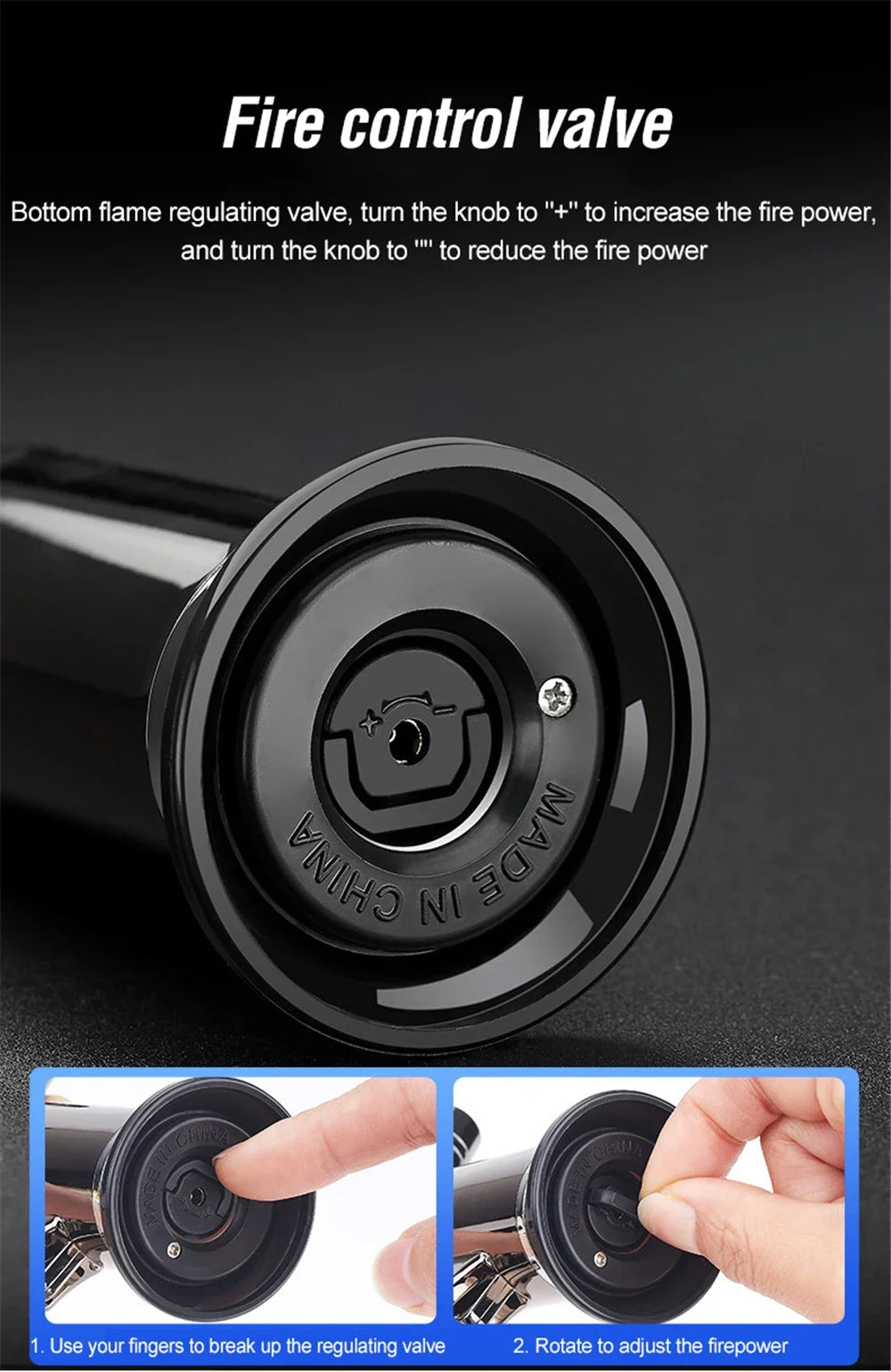 Metal Windproof Turbo Gas Lighters