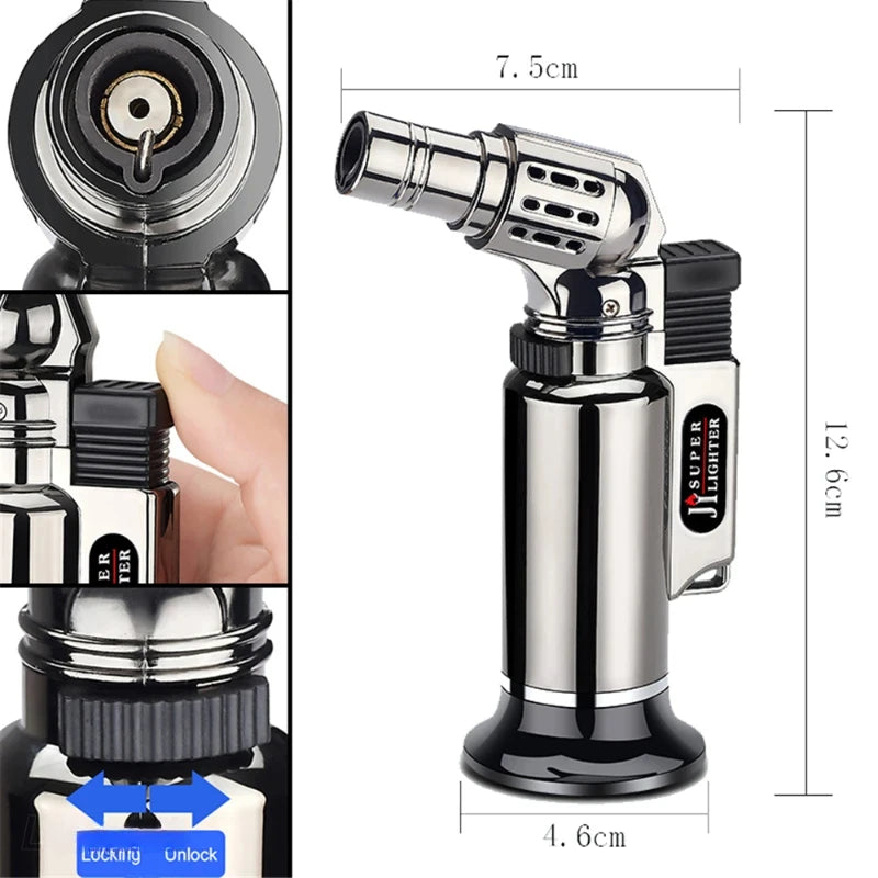 Metal Windproof Turbo Gas Lighters