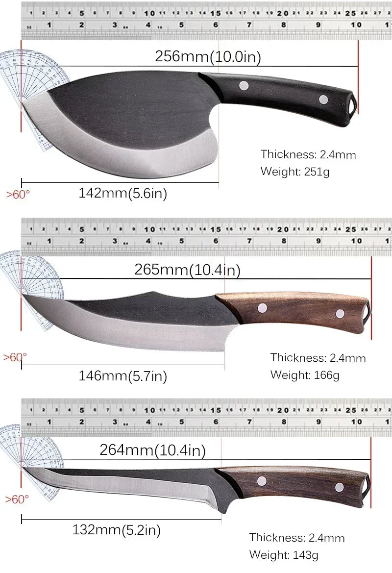 Multifunctional Hand Forged Knifes