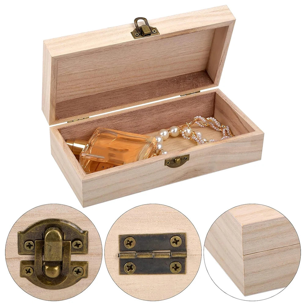Wooden Storage Box Retro