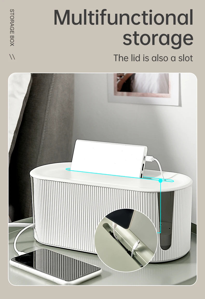 Nordic Plug Board Storage Box