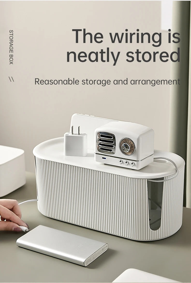 Nordic Plug Board Storage Box
