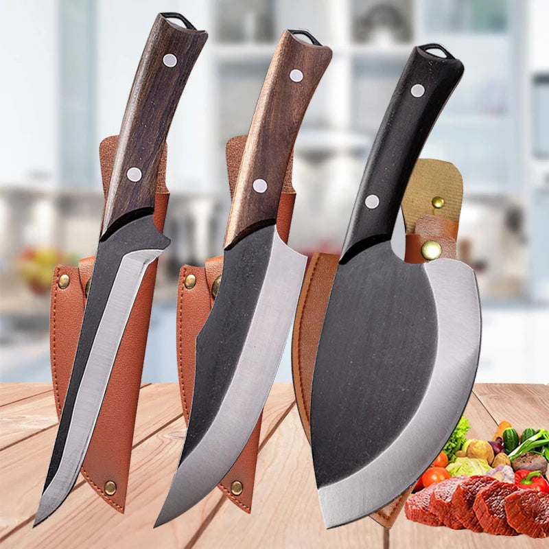 Multifunctional Hand Forged Knifes