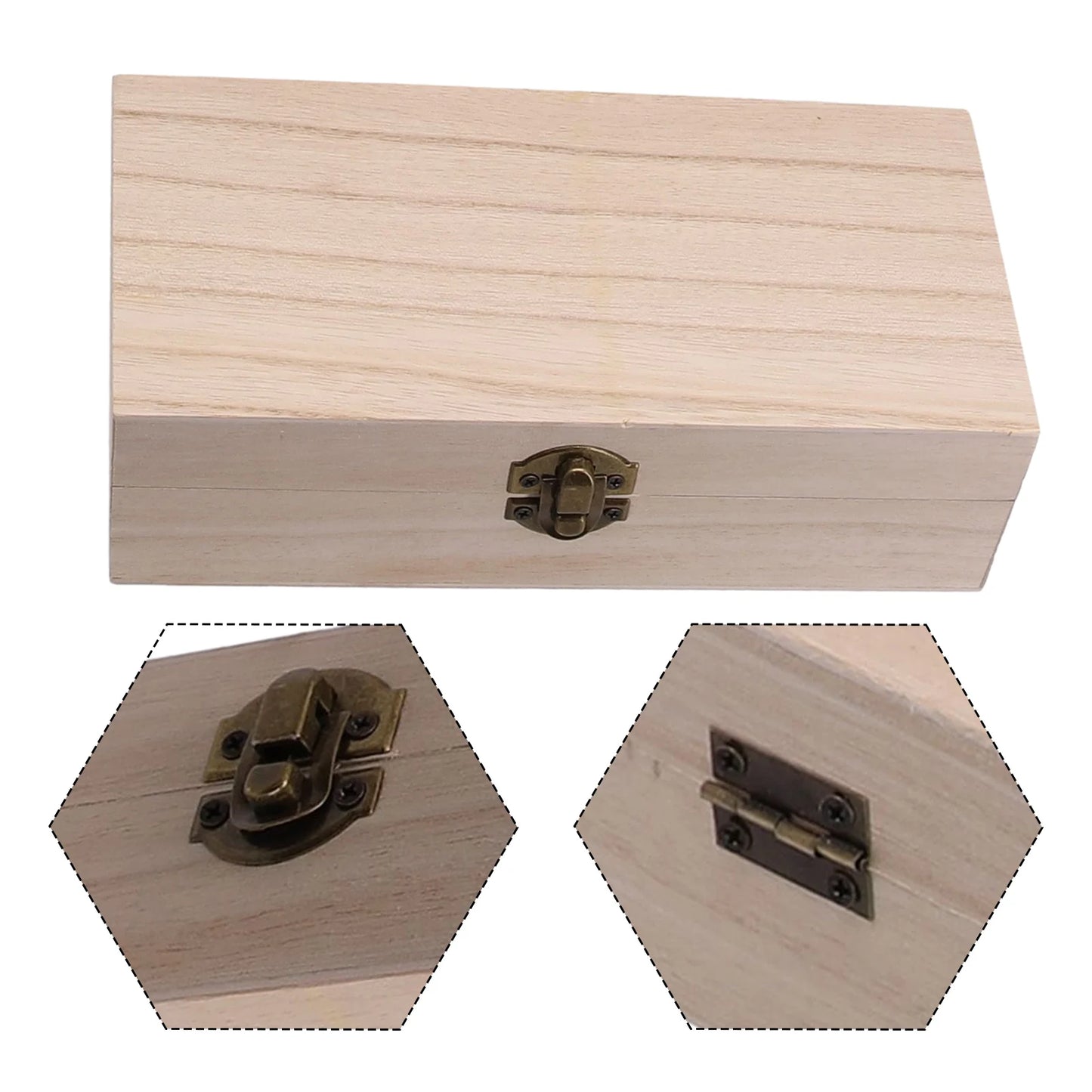 Wooden Storage Box Retro