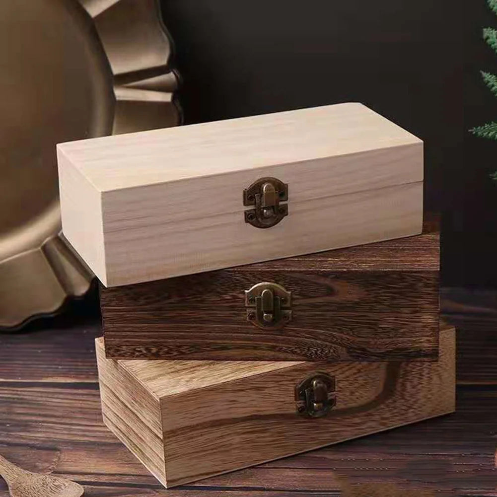 Wooden Storage Box Retro