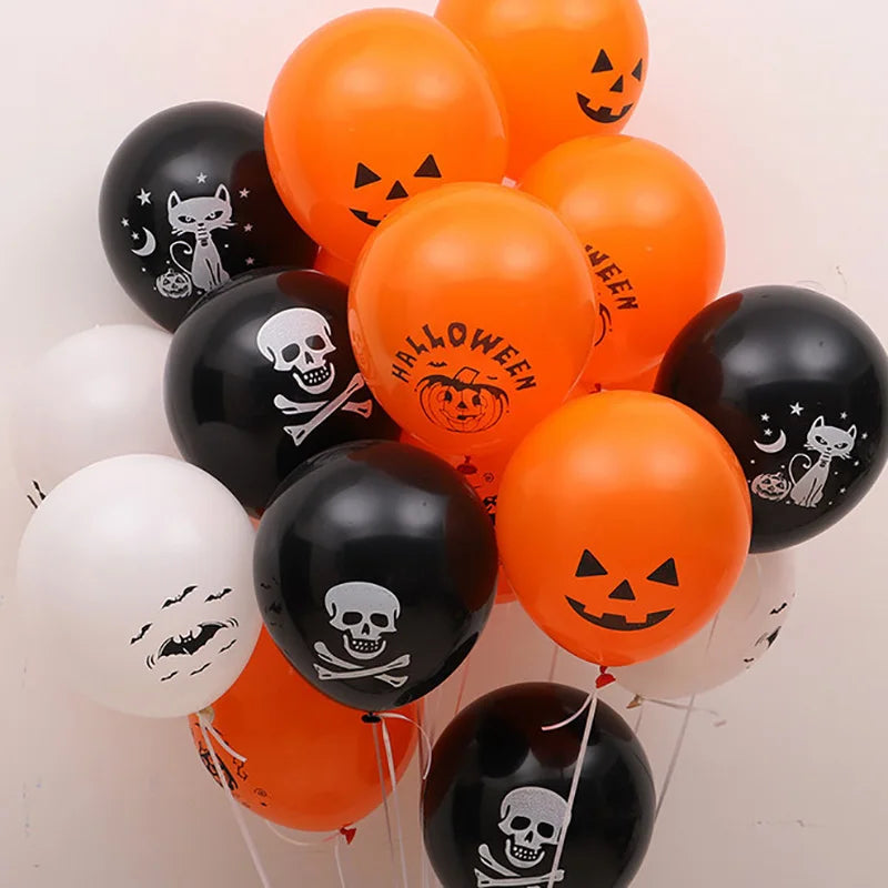 15pcs Halloween Balloon Variety