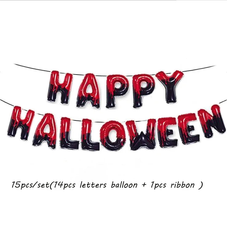 15pcs Halloween Balloon Variety