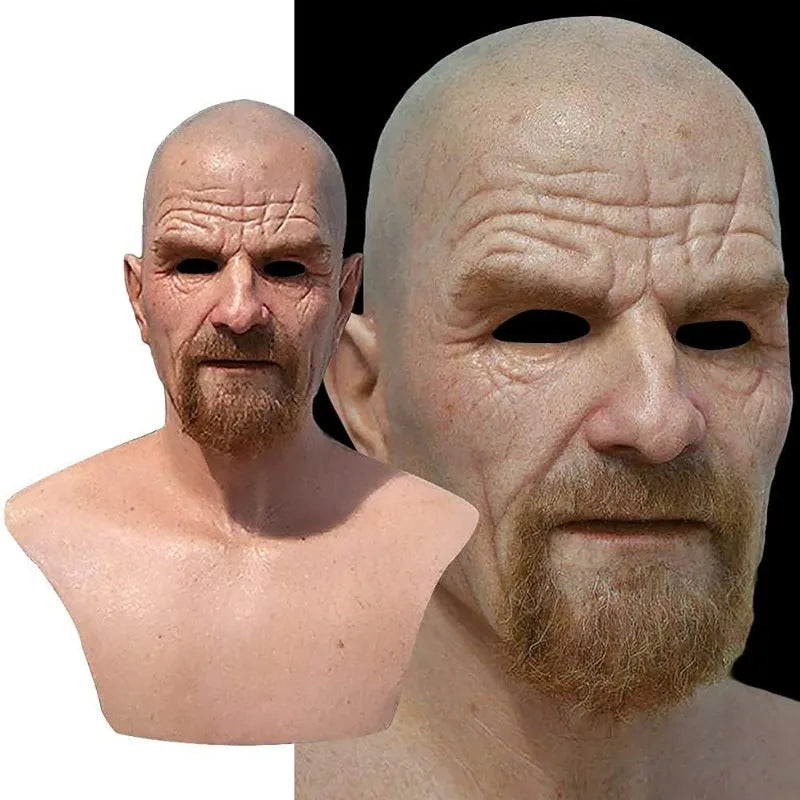 Realistic Breaking Bad Walter White Mask