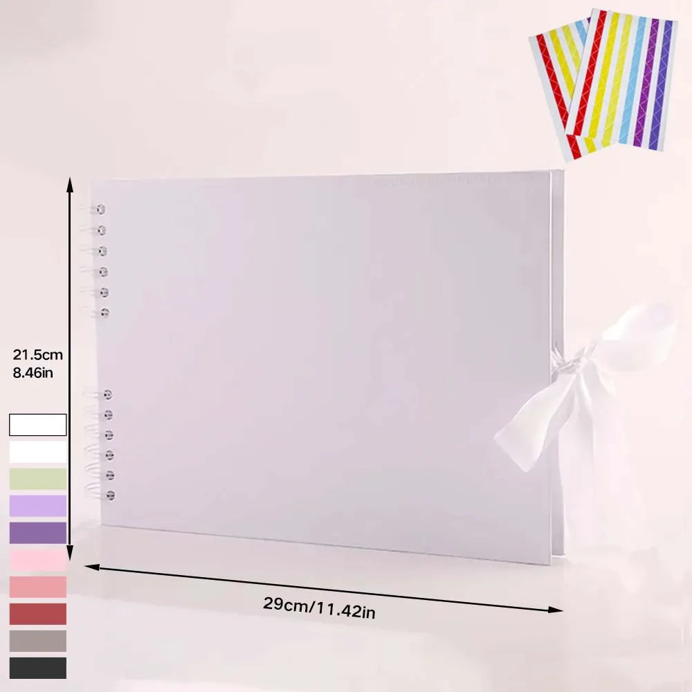 ZK20 80 Black Pages Memory Books