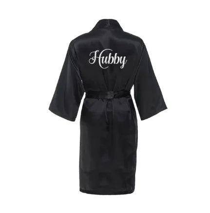 King And Queen Satin Robes Set