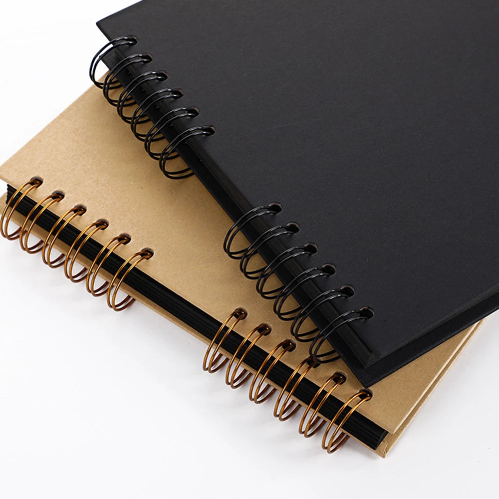 ZK20 80 Black Pages Memory Books