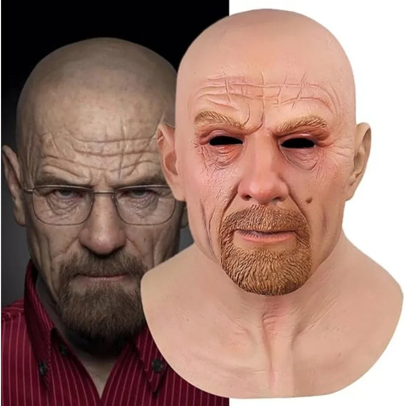 Realistic Breaking Bad Walter White Mask